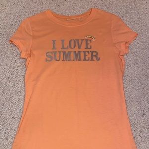 I Love Summer T Shirt